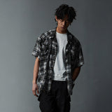 Unisex Cleanfit Multi-color Fringed Plaid Shirts