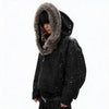 Waterproof Detachable Fox Fur Padded Coat