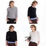 Cooling Pima Cotton Slim Tees