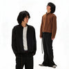 Soft Space Cotton Boxy Zip Sweatshirt