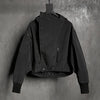 Batwing Sleeve Hard Shell Jacket