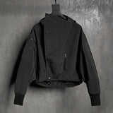 Batwing Sleeve Hard Shell Jacket