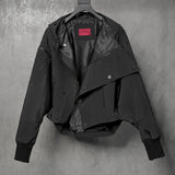 Batwing Sleeve Hard Shell Jacket