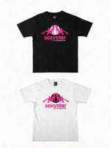 Color Block Graphic Print Tee