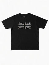 Regular Shoulder Short Sleeve Rhinestone Tees
