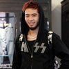 Slim Fit Beaded Heavyweight Hoodie