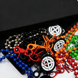 Six-color Lobster Clasp Beaded Pants Chain