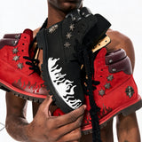 Men's Flame Full Grain Martin Boots