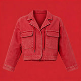 Hemp Blend Denim Jackets & Shorts