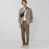 Drapey Straight Split Lounge Pants