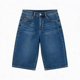 14 Oz Color-Stable Raw Denim Shorts