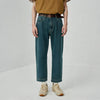 Vintage Washed Straight Ankle Jeans