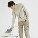 Long-Sleeved Mercerized Combed Tee