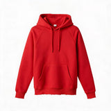 Cotton Terry Kangaroo Pocket Hoodie