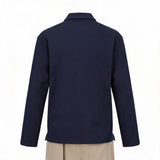 Collared Polo with Magnetic Closure