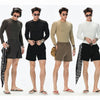 Soft Quick-Dry Fitted Long-Sleeve Top