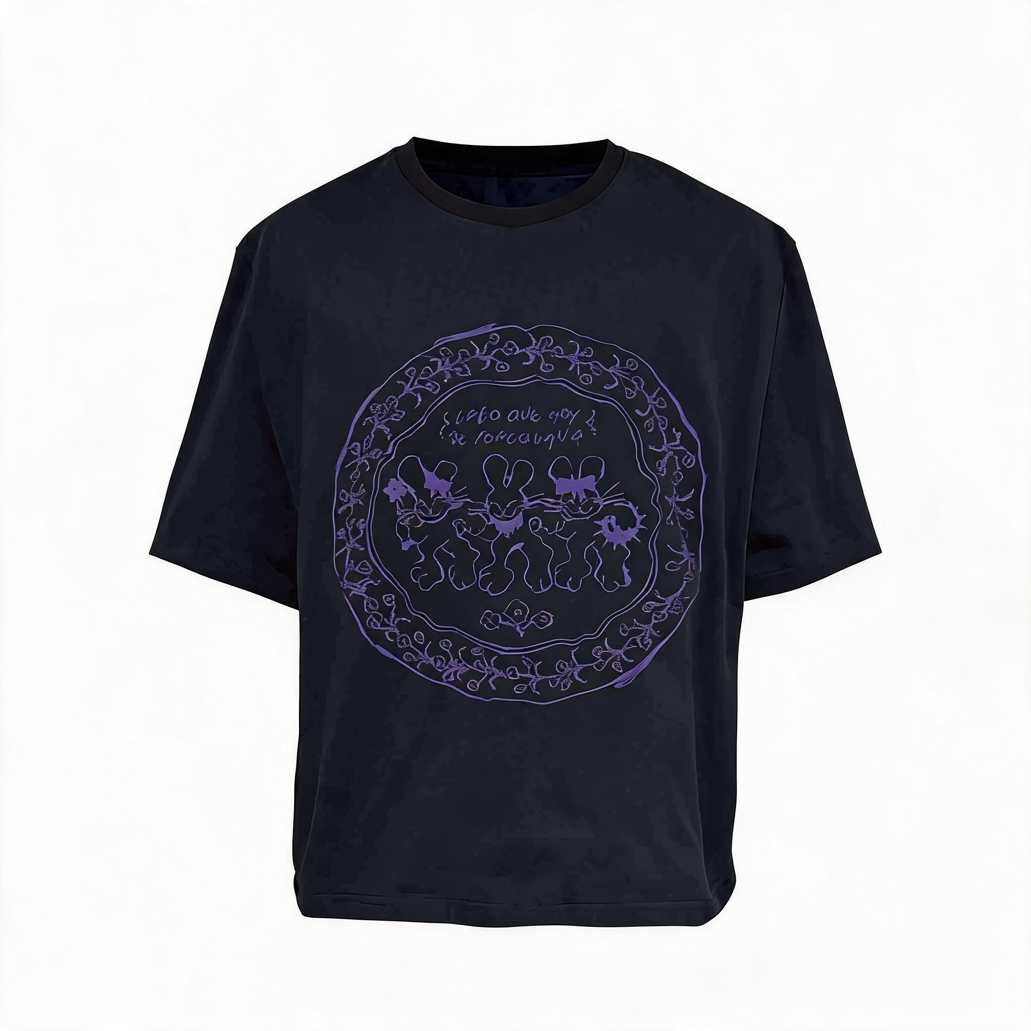 Rabbit Print Tee
