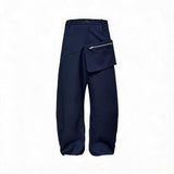 Double Waist Honeycomb Cargo Pants