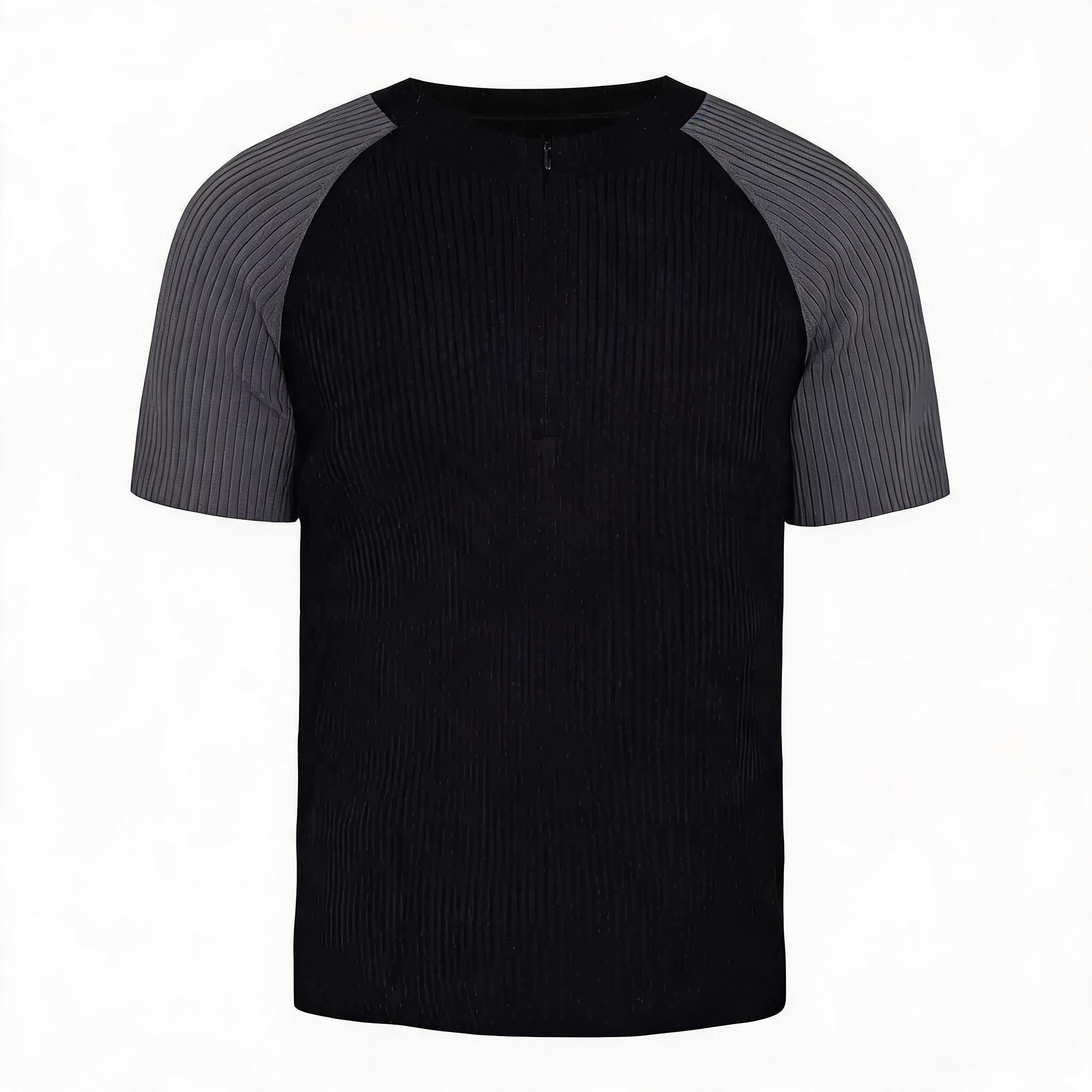 Half-zip Raglan Sports Breathable Tee