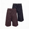 Side Pocket Striped Corduroy Capri Pants