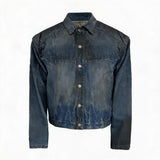 Frosted Washed Denim Jacket