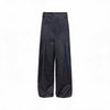 Pleated Twill Wide Leg Casual Pants