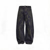 Vintage Washed Denim Banana Pants