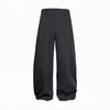 Curved Knife Pleated Wrinkle-resistant Pants