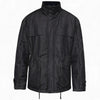 Drawstring High Neck Loose Padded Parka