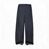 Striped Pleated Wide Leg Pants