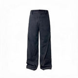 Loose Flare Fleece Pants