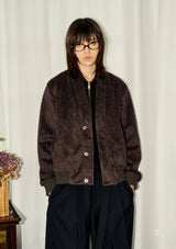 Men's V-Neck 2-In-1 Chenille Jacket