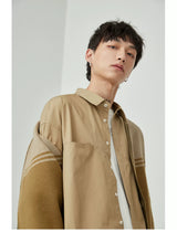 Split Pocket Basic Cotton Shirt