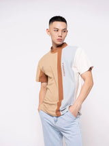 Men's Loose Half High Collar Tee