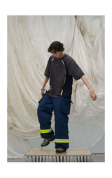 Reflective Multi-Pocket Nylon Cargo Pants