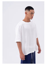 Men's Loose Reflective Short Sleeve Tees