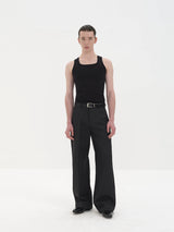 Flattering Lightweight Wide Collar Tank Tops