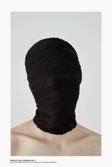 Unisex Black White Balaclava Mask
