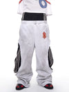 Men's 2-In-1 3-Stripe Wide Leg Sweatpants