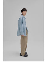 Striped Paneled Pocket Shirt
