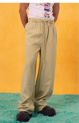 Men's Linen Wide Leg Pants