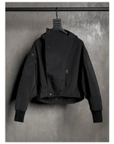 Batwing Sleeve Hard Shell Jacket