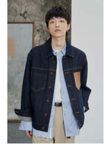 80s Cotton Oxford Asymmetric Pocket Shirt