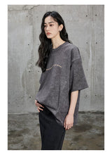 Heavyweight Vintage Washed Printed Tee