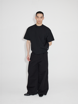 Oversized Short Sleeve Broad Shoulder Tees