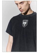 American Cleanfit Vintage Washed Badge Tee