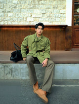 Bow Tie Waterproof Windproof Trench Coat