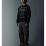 Cleanfit Couple Vintage Long-sleeve Wheat Tees