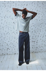 Okayama Kuroki Straight Denim Pants