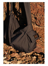 Adjustable Multi-Pocket Quilted Nylon Crossbody Bag